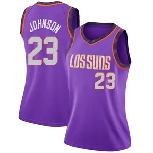 Nike Phoenix Suns Swingman Purple Cameron Johnson 2018/19 Jersey - City Edition - Women's