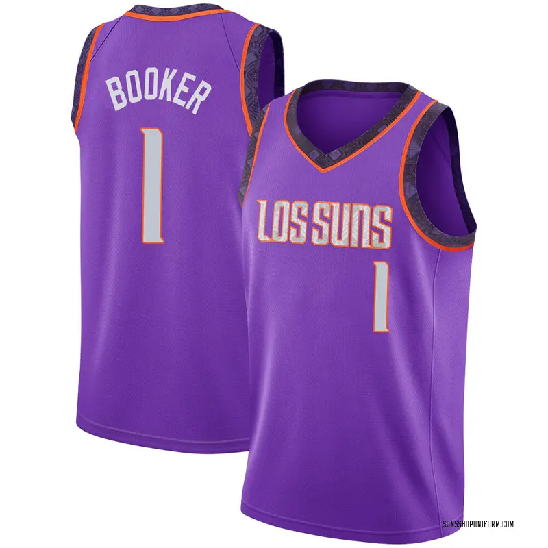 devin booker white suns jersey