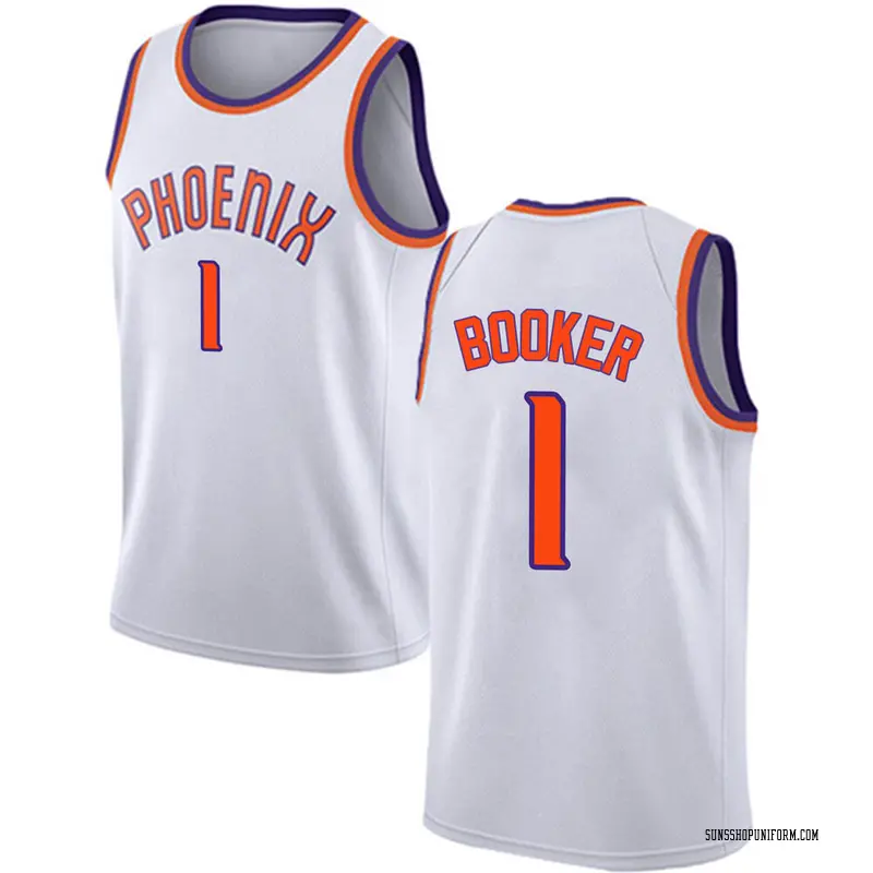 Nike Phoenix Suns Swingman White Devin Booker Jersey