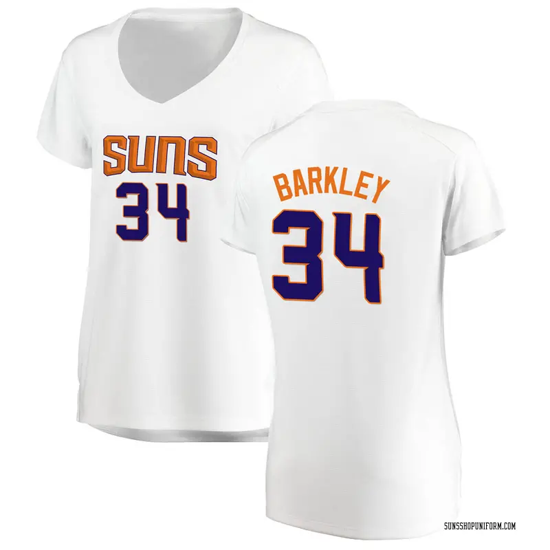 Phoenix Suns Swingman White Charles Barkley Jersey - Association