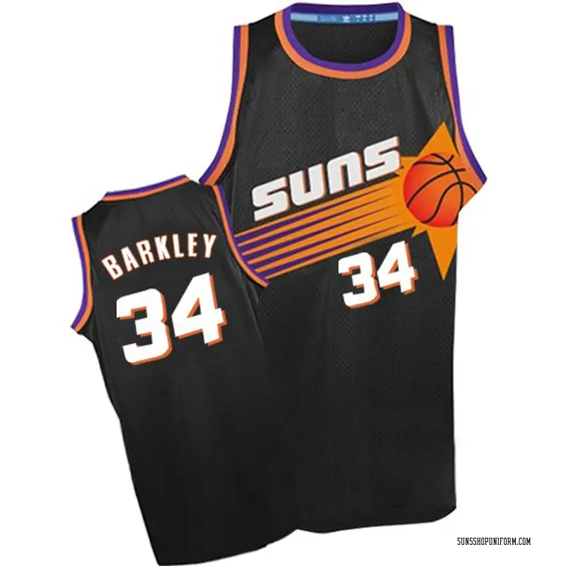 Phoenix Suns Fast Break Black Charles Barkley Jersey - Statement