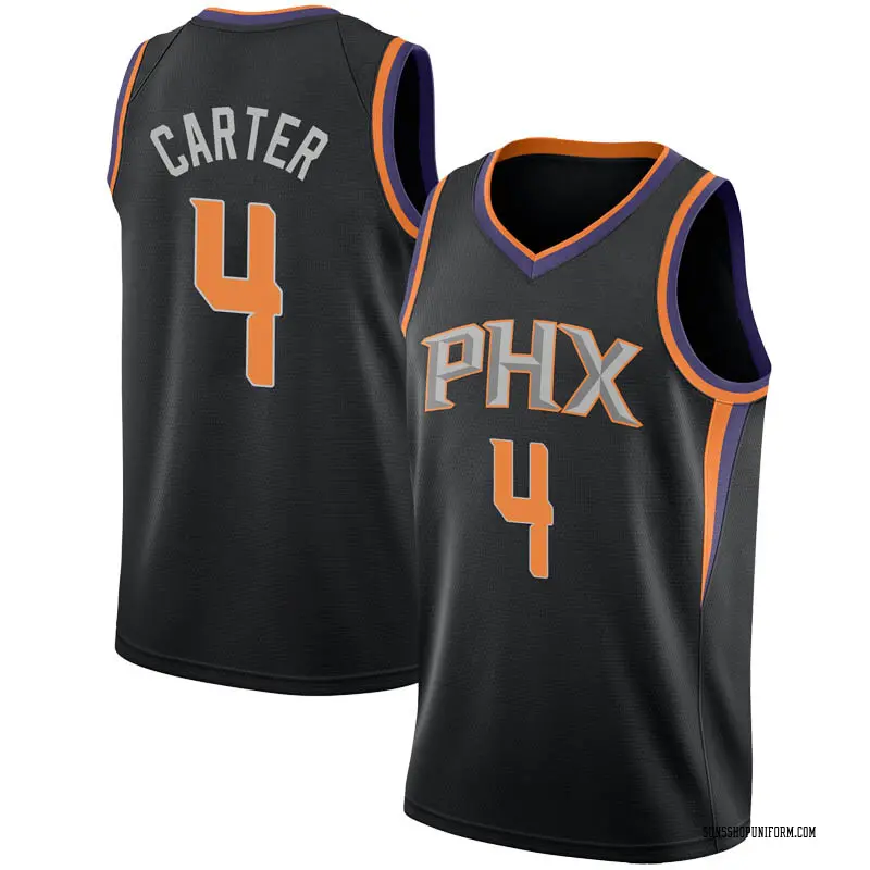 Phoenix Suns Swingman Black Jevon Carter Jersey - Statement Edition - Men's