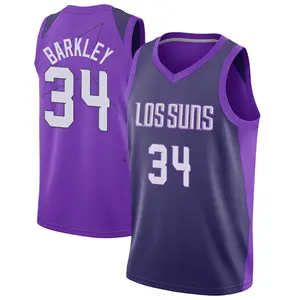 Men 34 Charles Barkley Jersey Black Phoenix Suns Swingman Fanatics